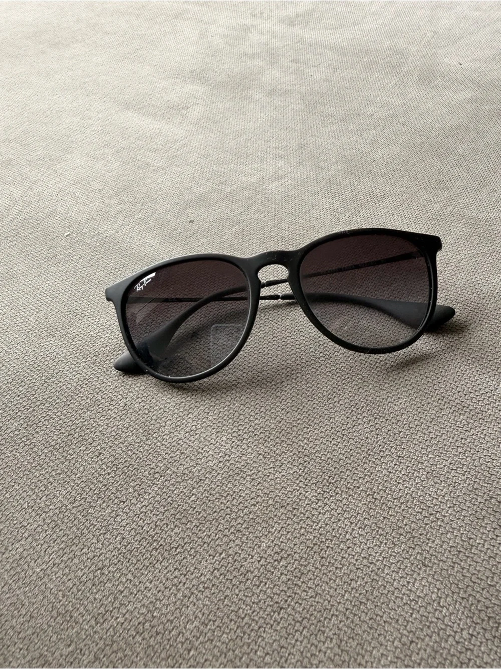Ray-Ban Black Sunglasses with Black Gradient Lenses